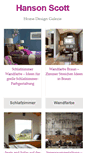 Mobile Screenshot of hansonscottgallery.com