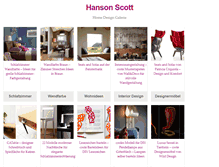 Tablet Screenshot of hansonscottgallery.com